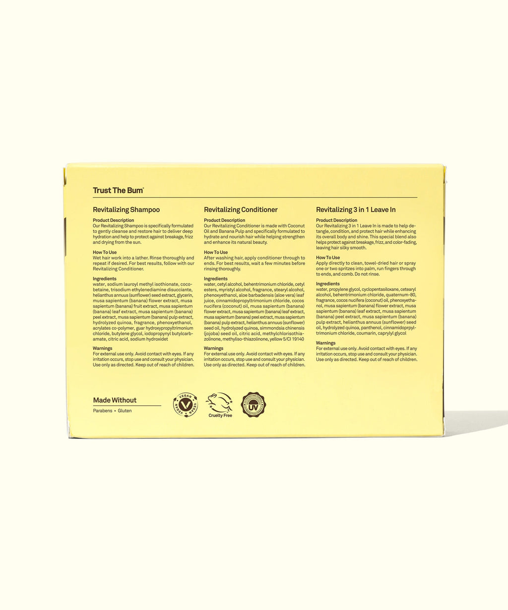 Hair Care Travel Essentials Kit